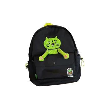 Moonshine Nylon Backpack Unisex Black