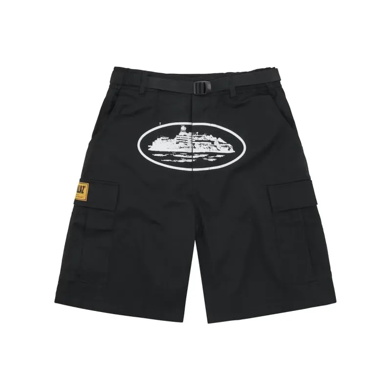 Corteiz Alcatraz Cargo Shorts-0