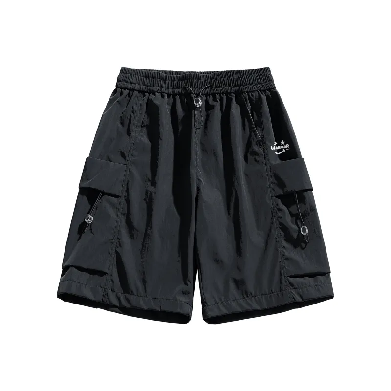 Warrior Huichao Riding The Wind Collection Cargo Shorts Unisex-10