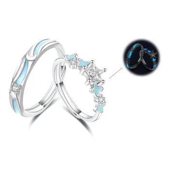 LAOYINFANG 999 Fine Silver Sterling Silver Rings Unisex