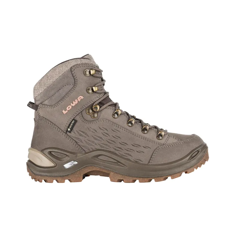 Lowa Renegade Abrasion Resistant Slip Resistant Short Outdoor Boots Unisex Brown-1