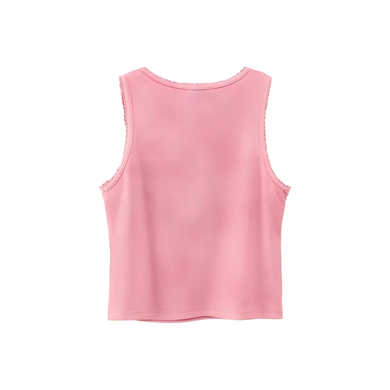 CHUU Tank Top Women's Light Pink-1
