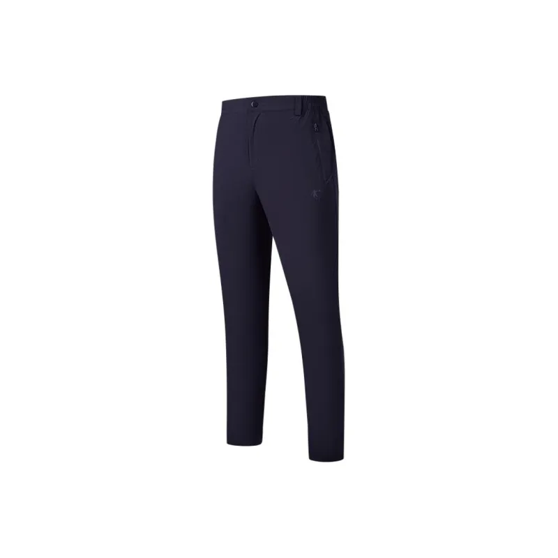 QIAODAN Casual Pants Men's Midnight Blue-0