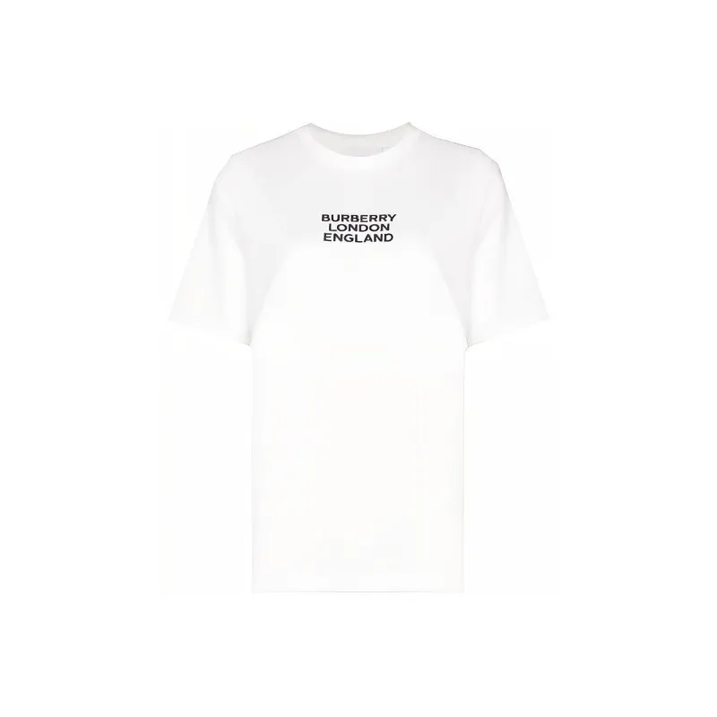 Burberry Regular T Shirt Women's White-0
