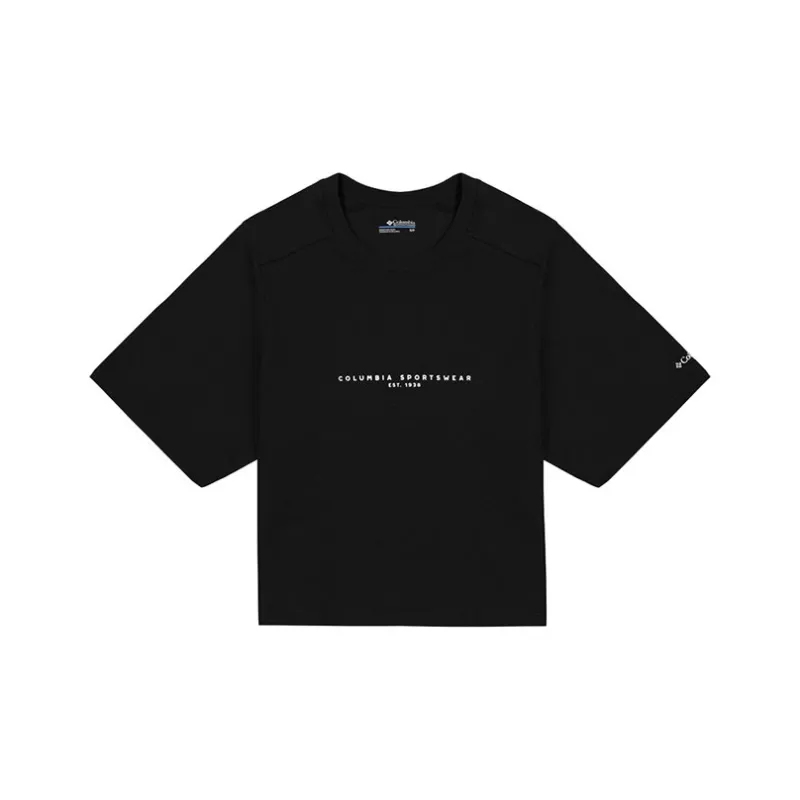 Columbia Crop Tops Women's Black-0