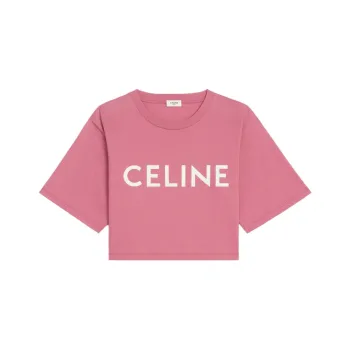 CELINE SS22 T Shirt Women's Pink