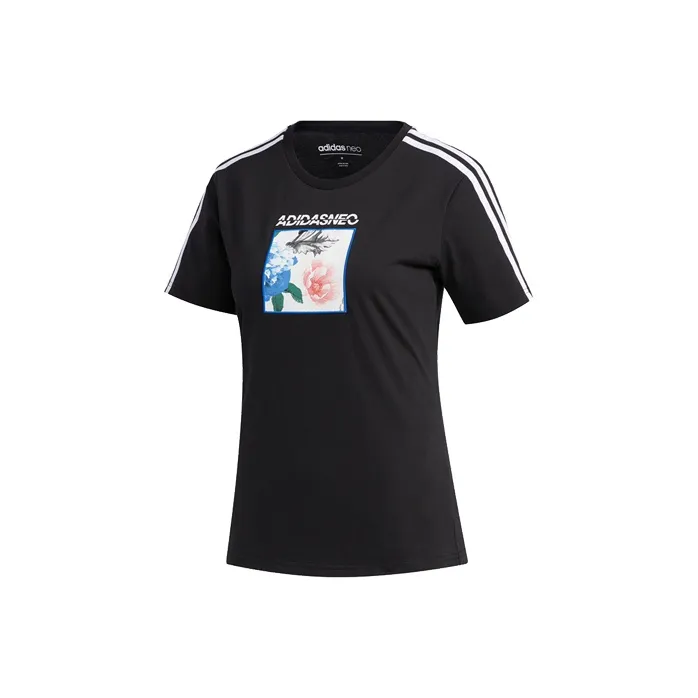 Adidas Neo T Shirt Women's Black-0