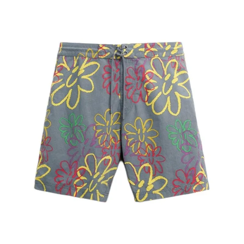 ZARA Swimming Shorts Men's Gray-0