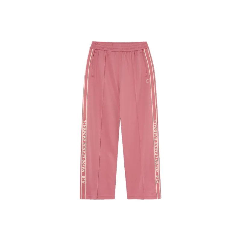 MLB Cleveland Guardians Casual Pants Unisex Pink-0