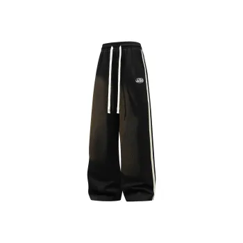 TEN MIRO Casual Pants Unisex Black