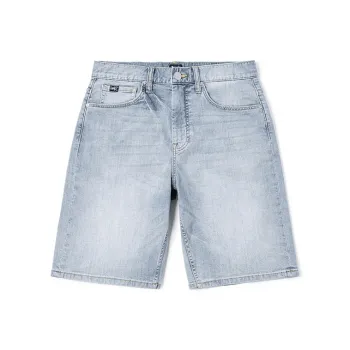 Lee SS25 Denim Shorts Men's Light Blue