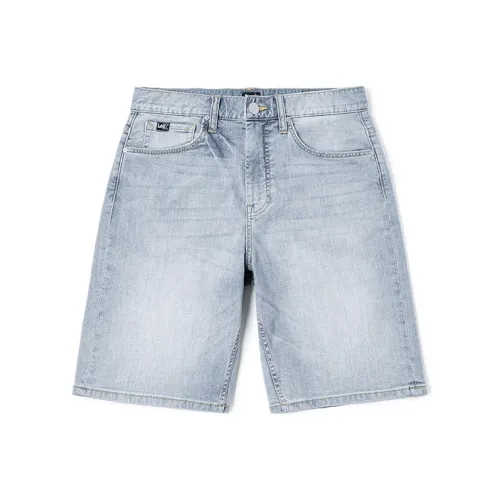 Lee SS25 Denim Shorts Men's Light Blue