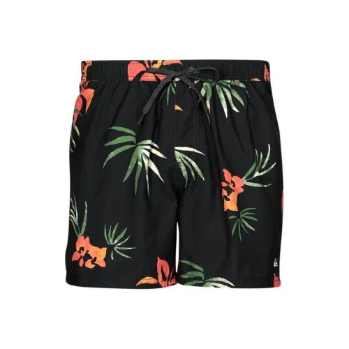 drape Swimming Shorts Men's Black