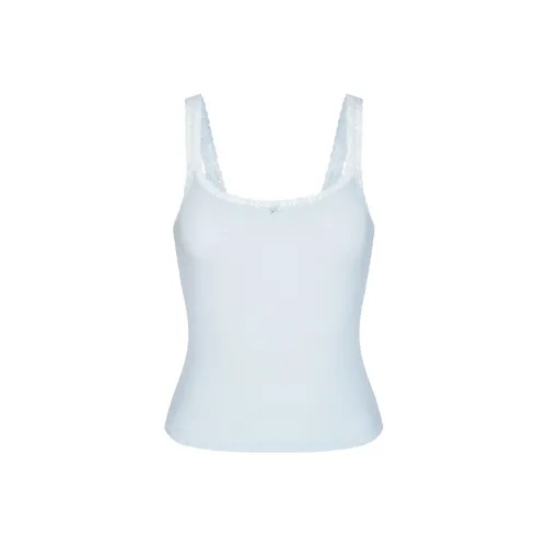 SKIMS Tank Top Women's CELESTE/Sky Blue