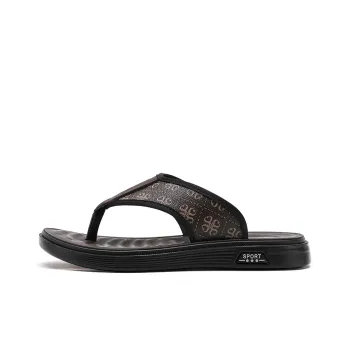 Shiozawa Rubber Sole Abrasion Resistant Slip Resistant Quick Dry Flip Flops Men's