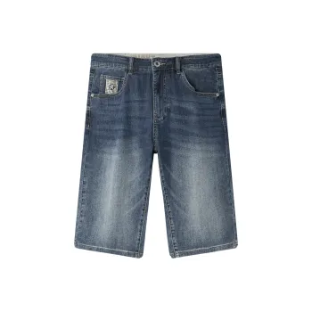 HLA Denim Shorts Men's Blue Gray Ox Transition Color Medium 06