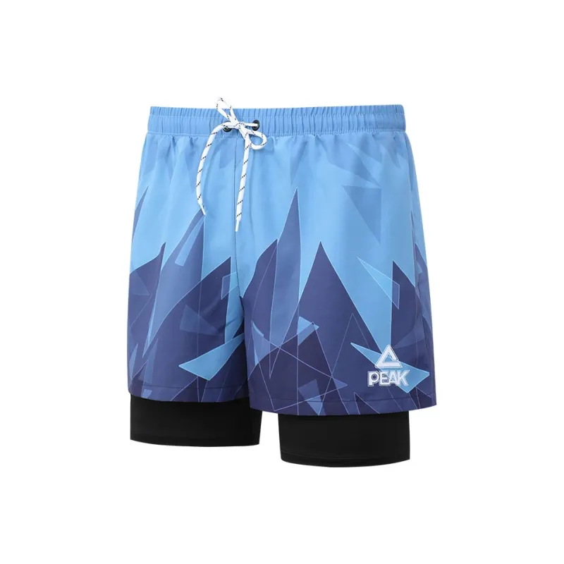 PEAK Swimming Shorts Unisex Blue-0