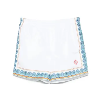 CASABLANCA Greca Wave Swim Shorts