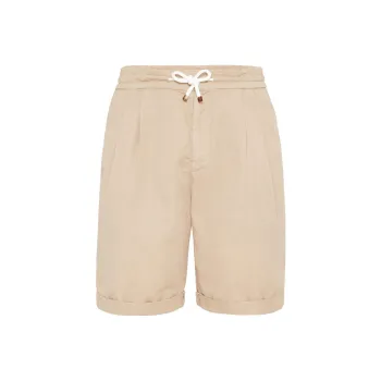 Brunello Cucinelli Drawstring waist Bermuda Shorts