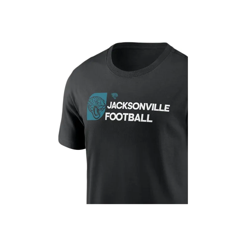 Nike Jacksonville Jaguars Team Outline Essential T Shirt Men's Nike Nfl T Shirt-2