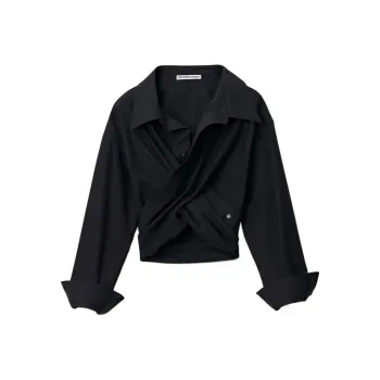 Alexander Wang Crop Tops Women's Black