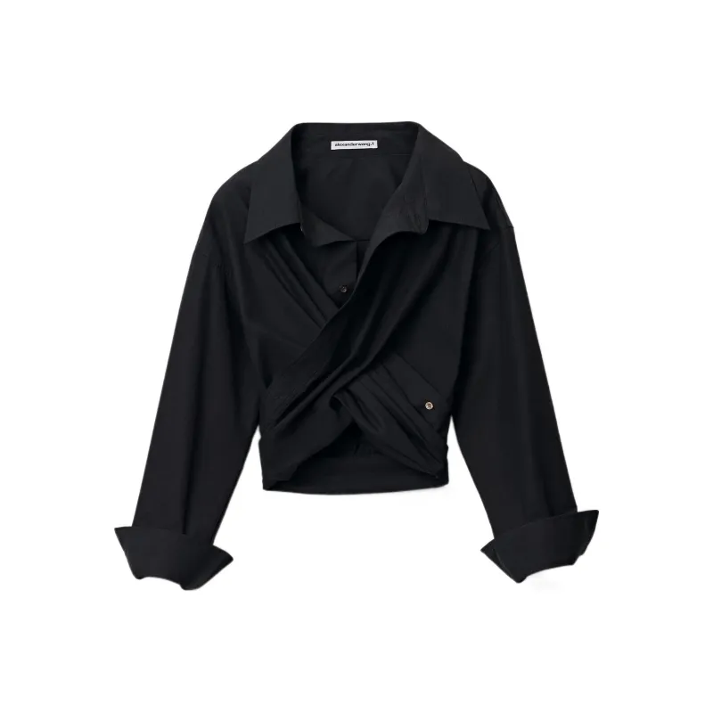 Alexander Wang Crop Tops Women's Black-0