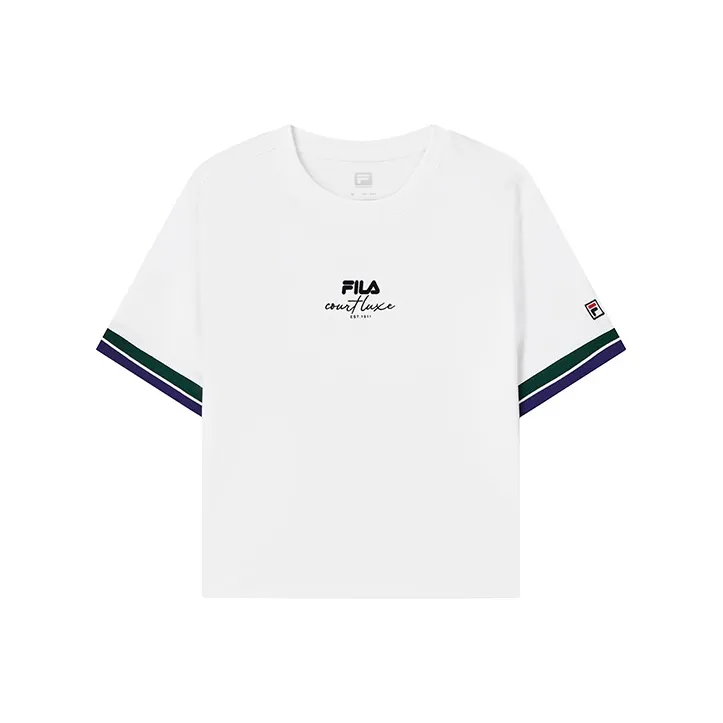 FILA Athletics T-Shirt Women's Jade White-0
