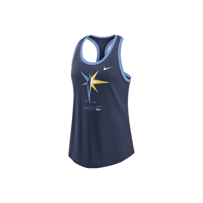 Nike Tank Tops Women's Navy Blue-0