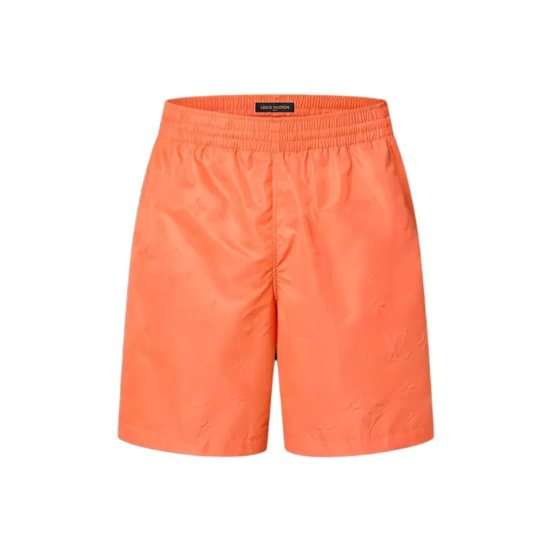 LOUIS VUITTON Monogram Nylon Swim Board Shorts Casual Shorts Men's Orange-0
