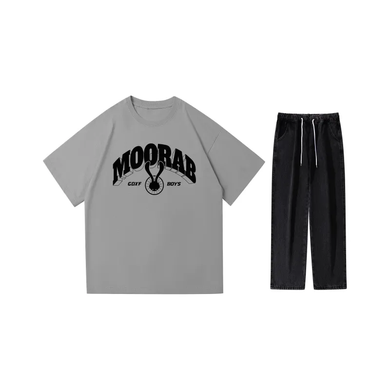 A.X.S.K x MOORAB Casual Sportswear Unisex-9