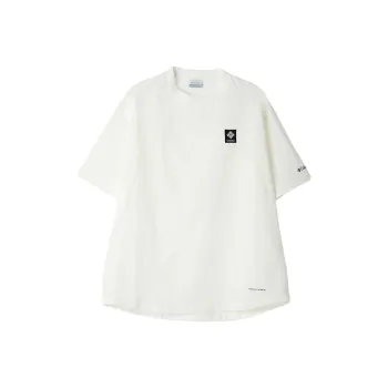 Columbia T Shirts Unisex White