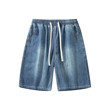 ORMY Denim Shorts Unisex Dark Blue