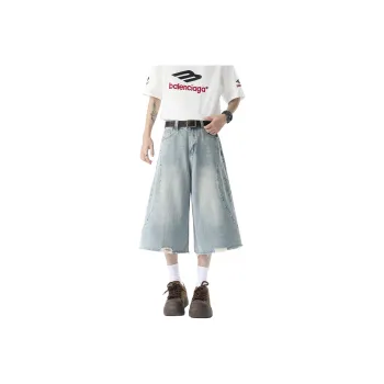 HOKLV Denim Shorts Unisex