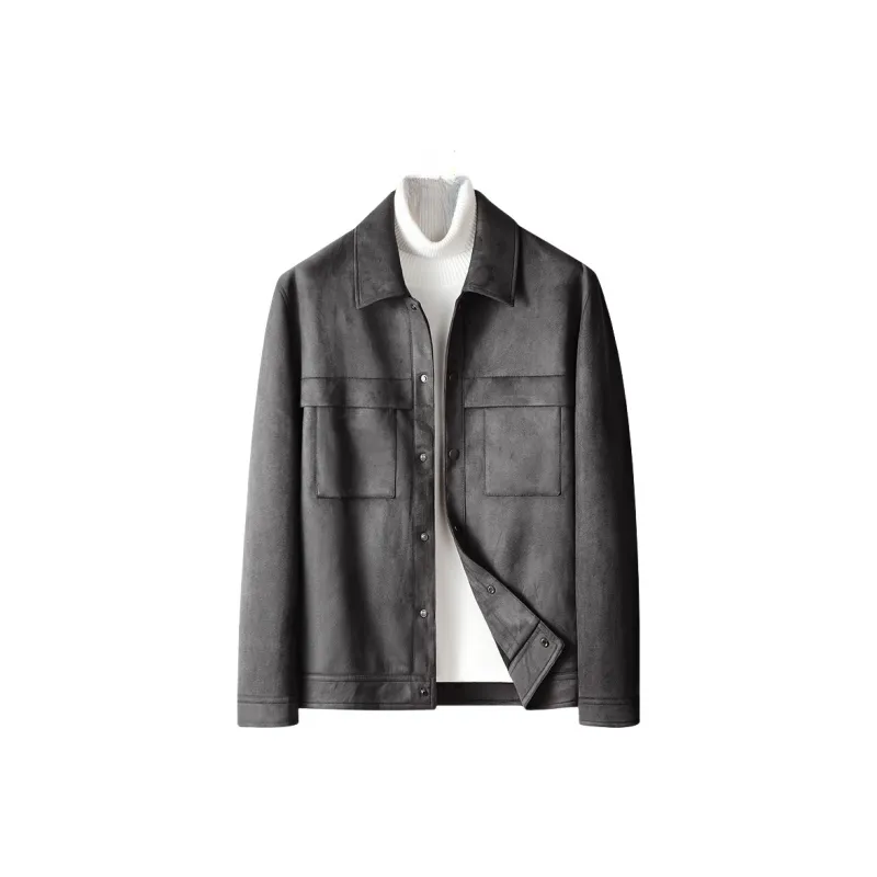 PIERRE CARDIN Leather Jacket Men's-0