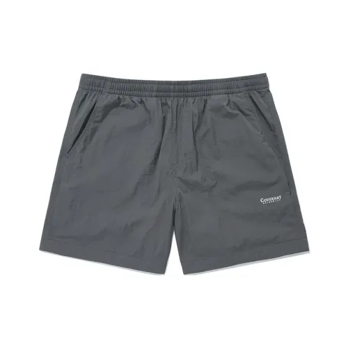 COVERNAT SS24 Casual Shorts Unisex Charcoal Gray