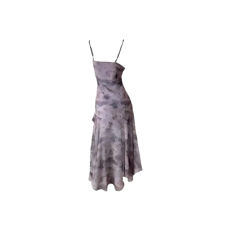 KKX Slip Dresses Women's Purple-1