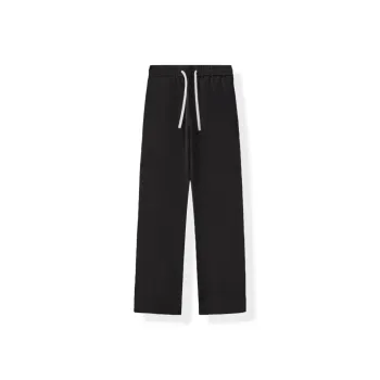 WILD LEADER Casual Pants Unisex Black