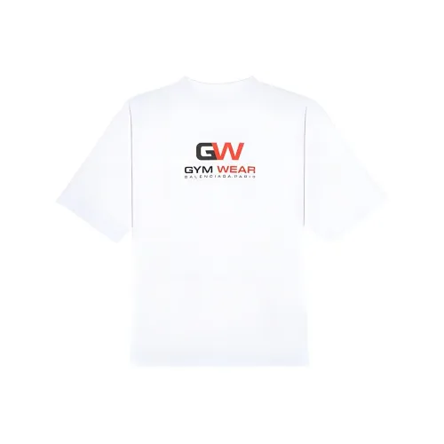 Balenciaga Gym Wear T Shirt 'White'