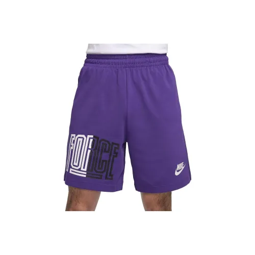 Nike Dri Fit 8' Basketball Shorts Casual Shorts Men's Purple