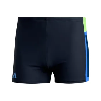 Adidas Colorblock 3-Stripes Swim Boxers Swimming Shorts Men's Legend Ink