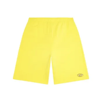 DIESEL P-Marshy Logo Patch Sweat Shorts