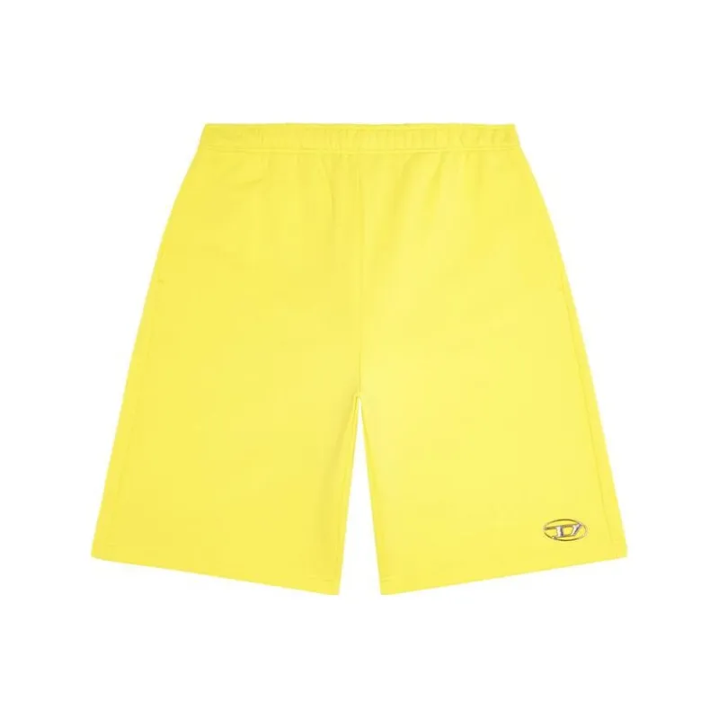 DIESEL P-Marshy Logo Patch Sweat Shorts-0