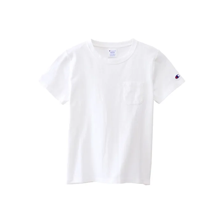 Champion Straight T Shirt Japan Version Women's White-0