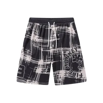 FireMonkey Basketball Shorts Unisex Black Gray