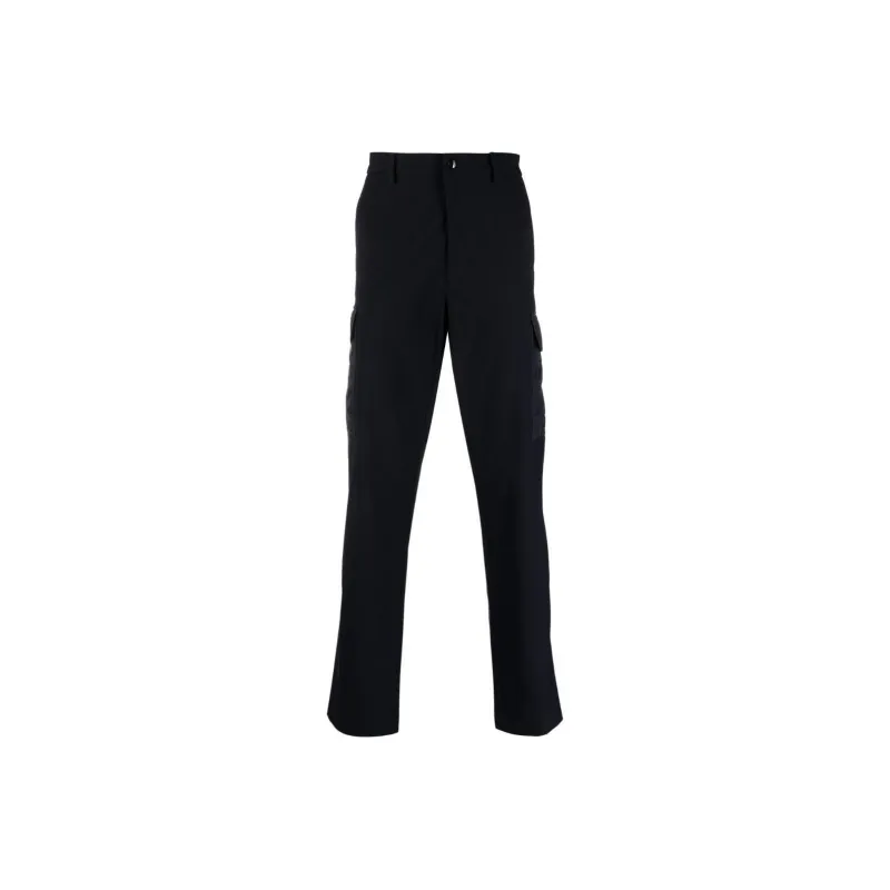 Moncler Logo patch Straight leg Cargo Trousers-0