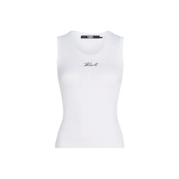 KARL LAGERFELD / Karl Lagerfeld Jeans Ribbed Tank Top