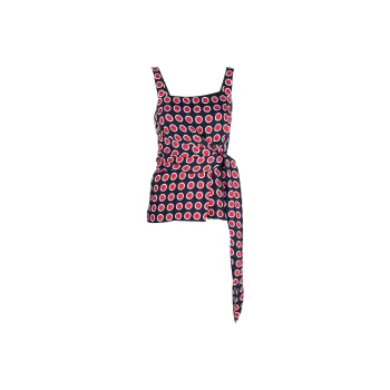 MOSCHINO Tank Tops Women's Red