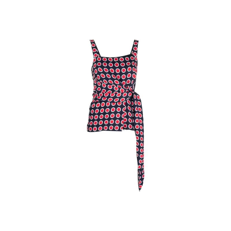 MOSCHINO Tank Tops Women's Red-0