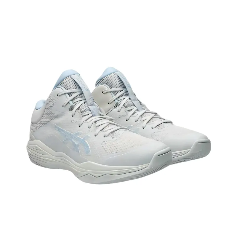 Asics Nova Flow 2 Mid Top Basketball Shoes Men's White-2