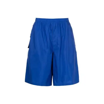 FERRAGAMO Elasticated-waistband Wide-leg Shorts